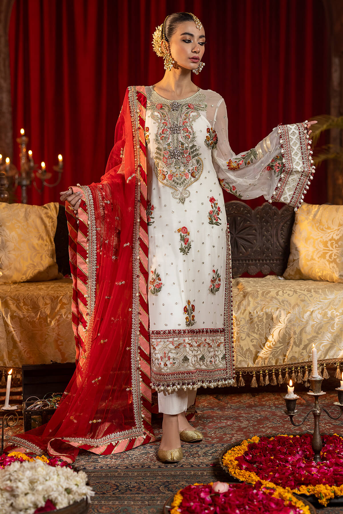Raeesa Premium | Saf e Awwal Wedding Formals | D-6 - House Of Hania
