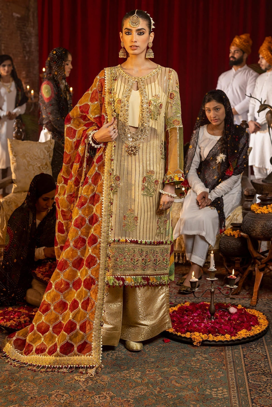 Raeesa Premium | Saf e Awwal Wedding Formals | D-7 - House Of Hania