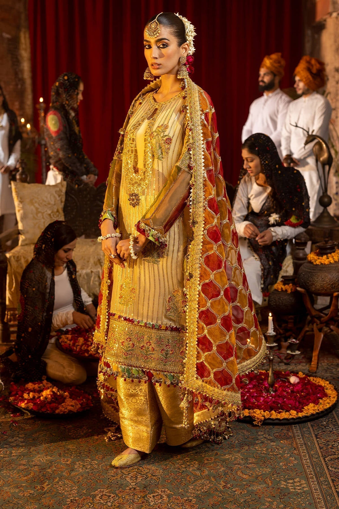 Raeesa Premium | Saf e Awwal Wedding Formals | D-7 - House Of Hania