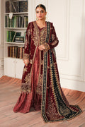 Raeesa Premium | Sheen Luxury Velvet | Sitara - House Of Hania