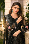 Raeesa Premium | Wajadan Wedding Formals | WD-3 Metal Black - House Of Hania