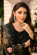 Raeesa Premium | Wajadan Wedding Formals | WD-3 Metal Black - House Of Hania