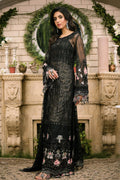 Raeesa Premium | Wajadan Wedding Formals | WD-3 Metal Black - House Of Hania
