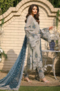 Raeesa Premium | Wajadan Wedding Formals | WD-5 Silver Black - House Of Hania