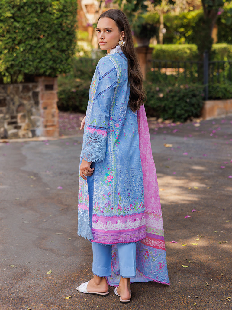Rajbari | Floral Symphony Lawn 25 | RB-02 - House Of Hania
