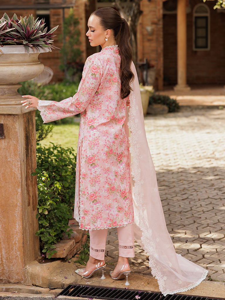Rajbari | Floral Symphony Lawn 25 | RB-03 - House Of Hania