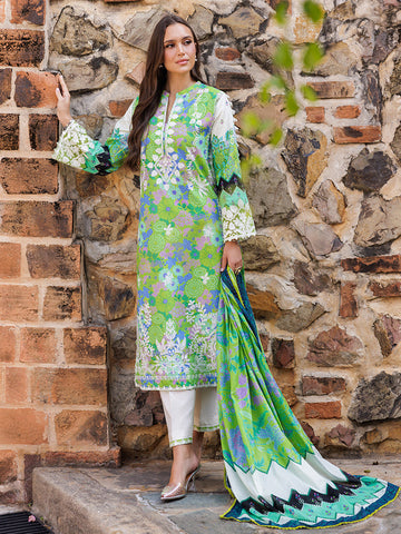 Rajbari | Floral Symphony Lawn 25 | RB-04 - House Of Hania