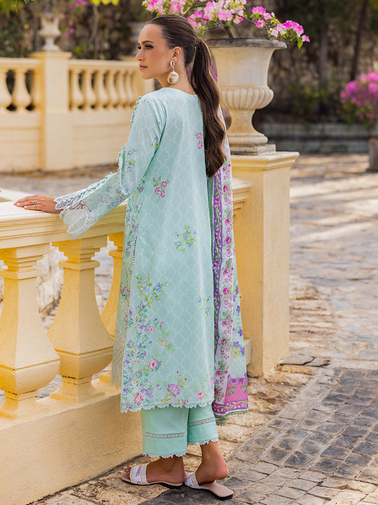 Rajbari | Floral Symphony Lawn 25 | RB-06 - House Of Hania