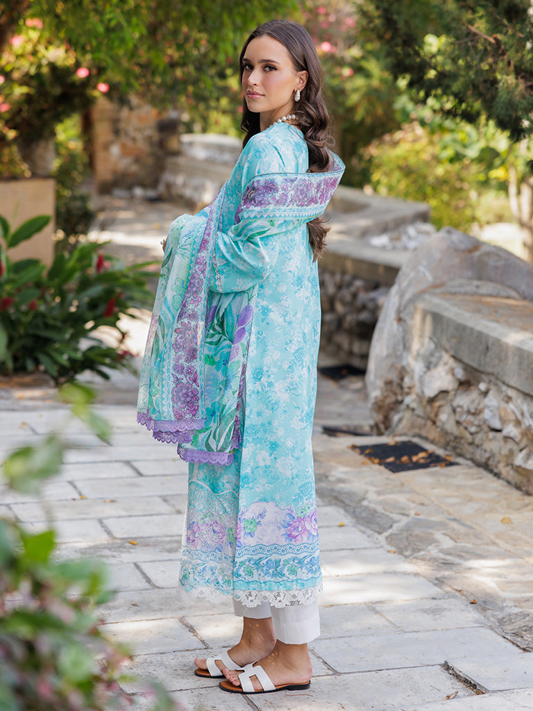 Rajbari | Floral Symphony Lawn 25 | RB-09 - House Of Hania