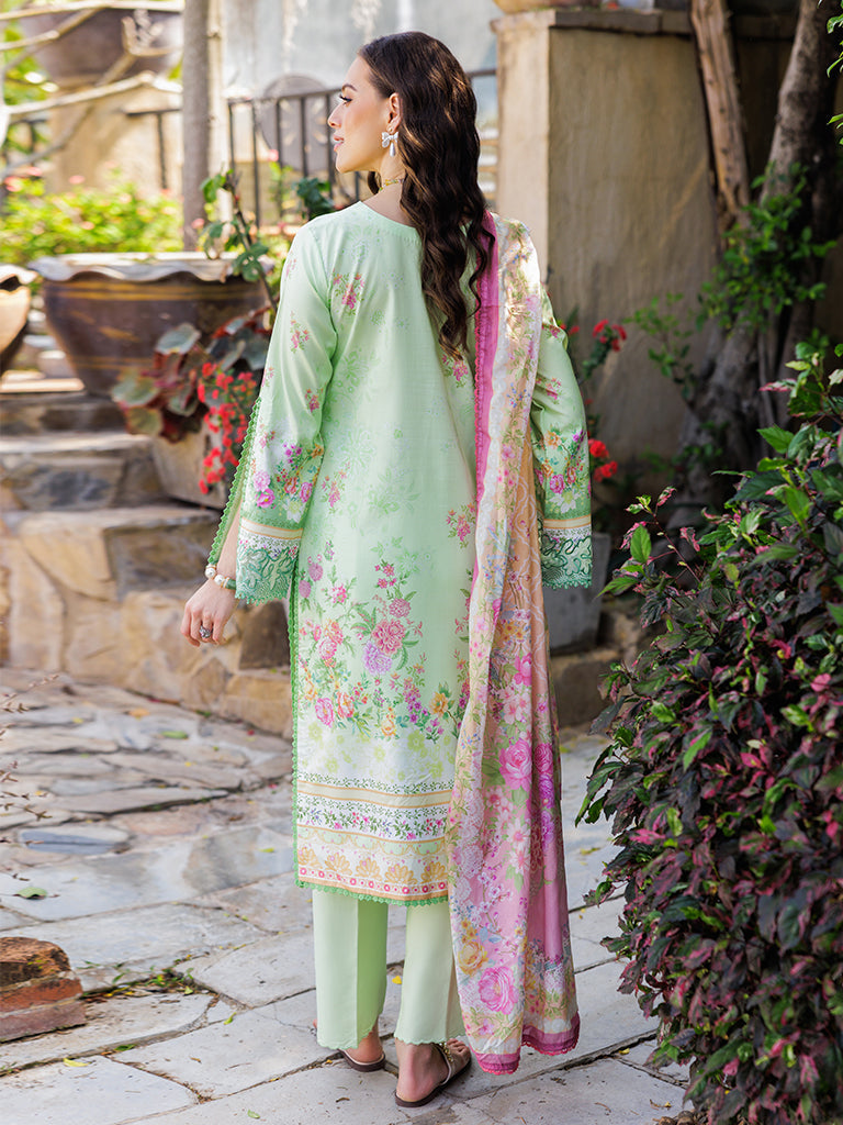 Rajbari | Floral Symphony Lawn 25 | RB-10 - House Of Hania