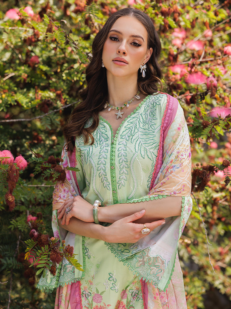 Rajbari | Floral Symphony Lawn 25 | RB-10 - House Of Hania