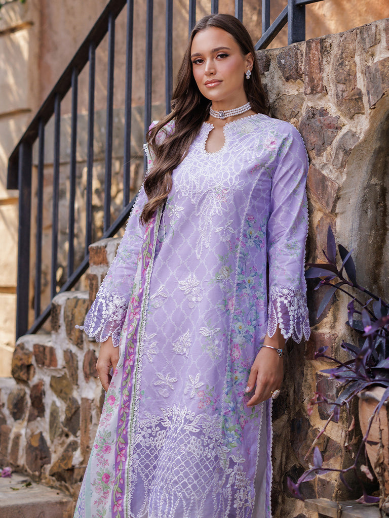 Rajbari | Floral Symphony Lawn 25 | RB-11 - House Of Hania