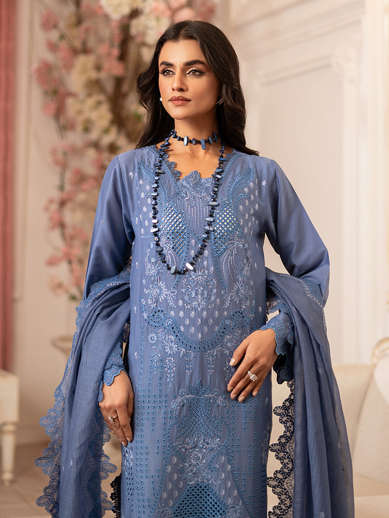 Rajbari | Nissa Chikankari Edition 25 | D# - 11 - House Of Hania