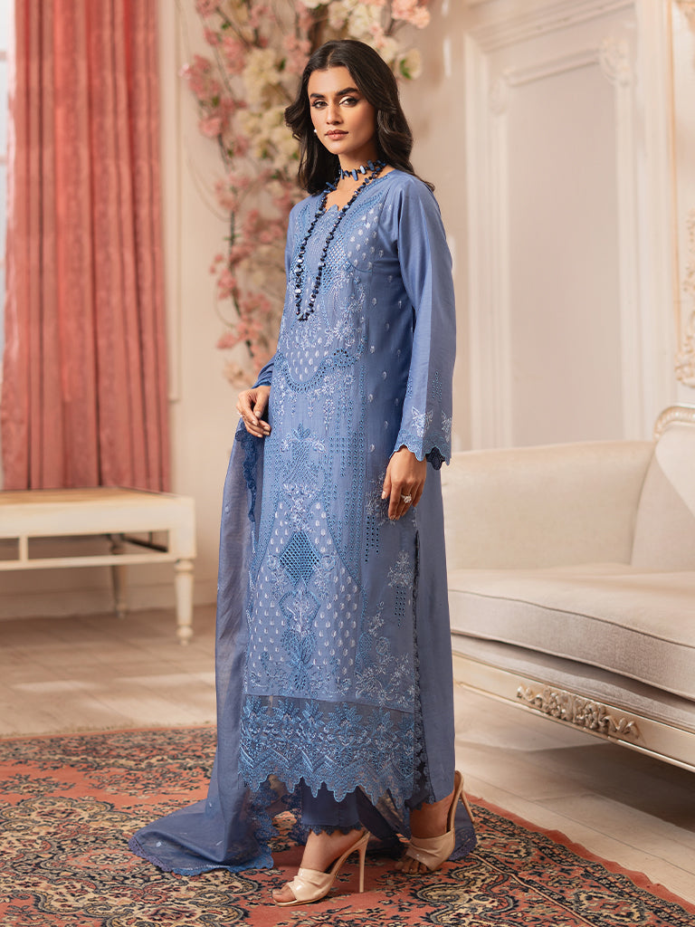 Rajbari | Nissa Chikankari Edition 25 | D# - 11 - House Of Hania
