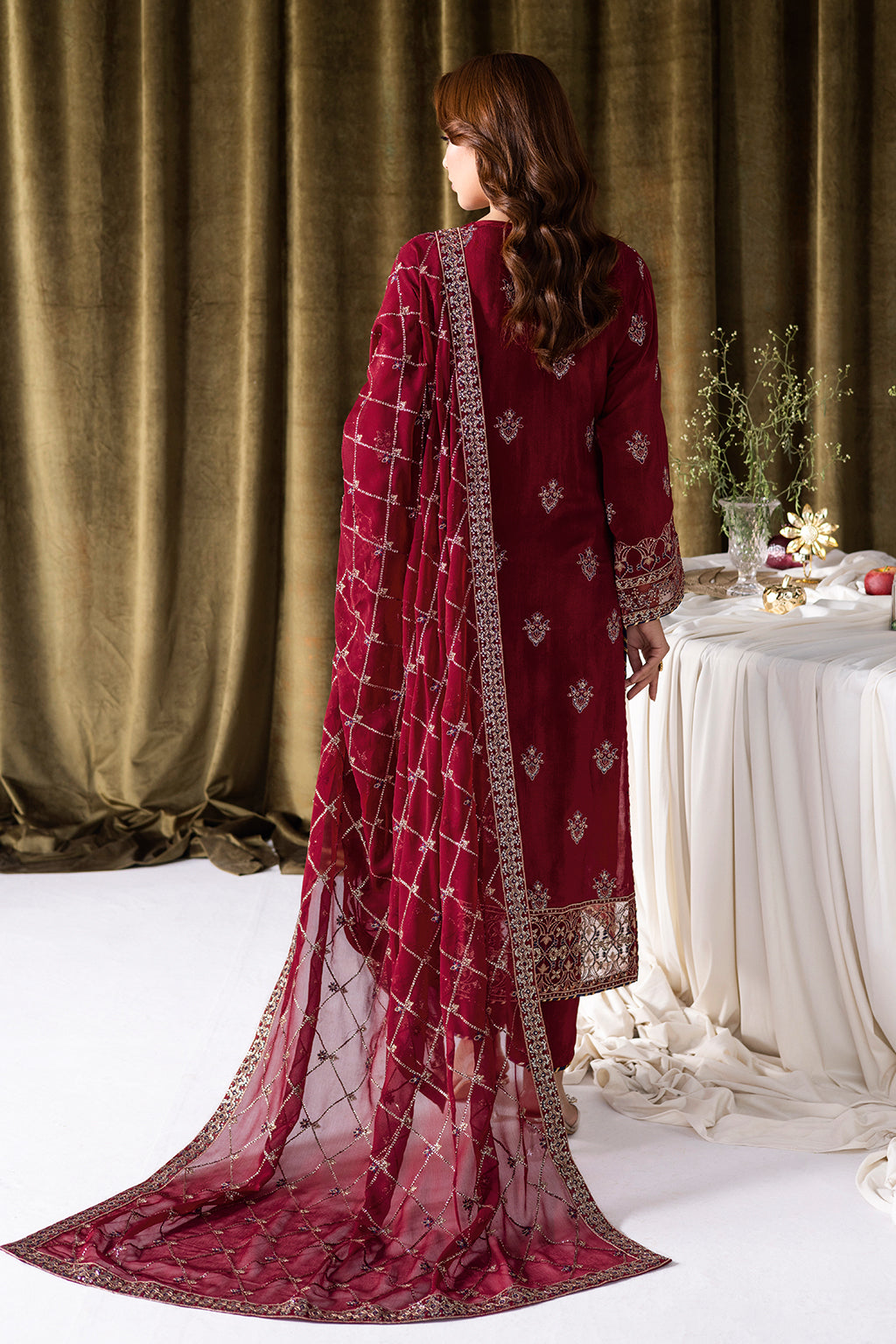 Ramsha | Aangan Luxury Raw silk | AA-101 - House Of Hania