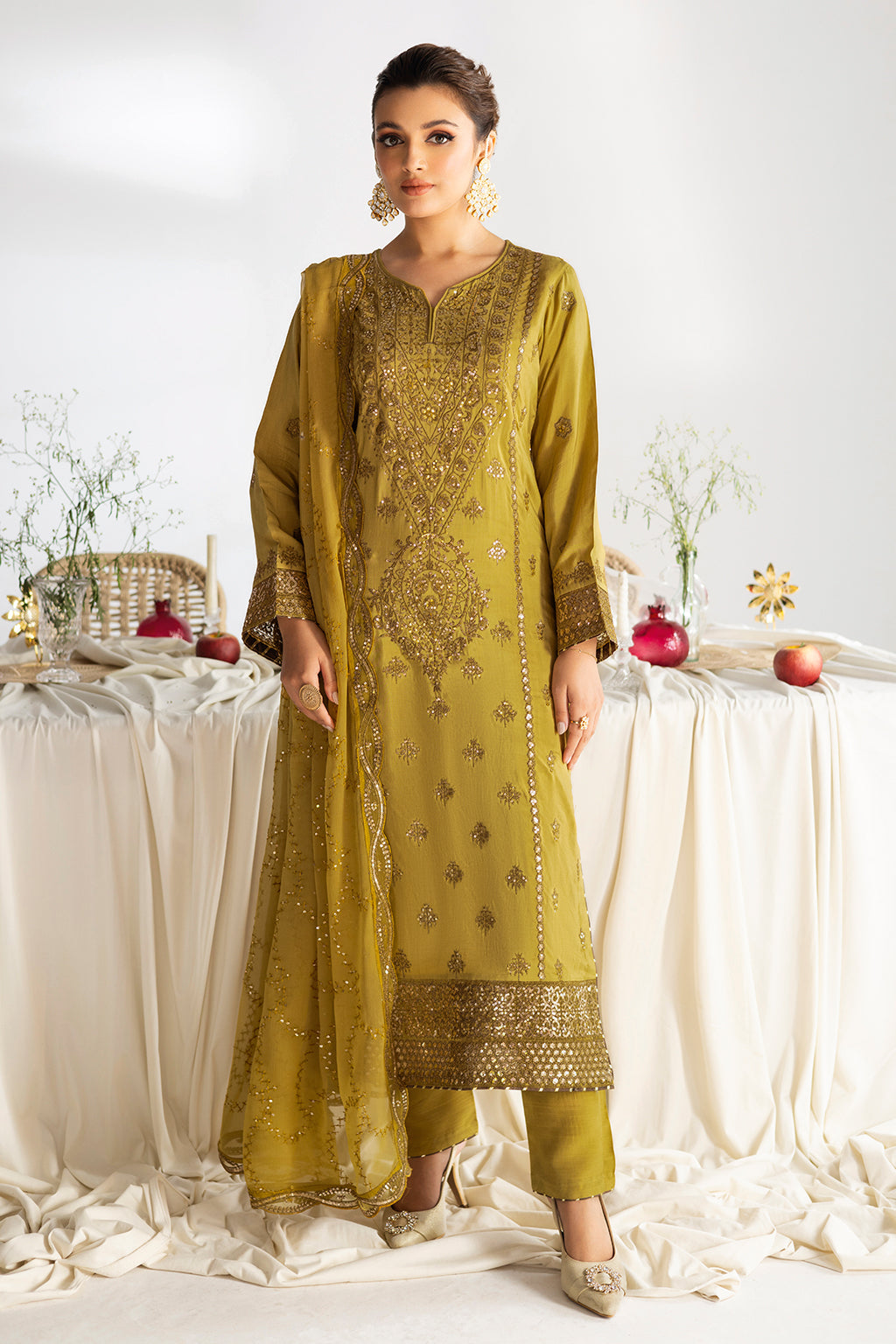 Ramsha | Aangan Luxury Raw silk | AA-102 - House Of Hania