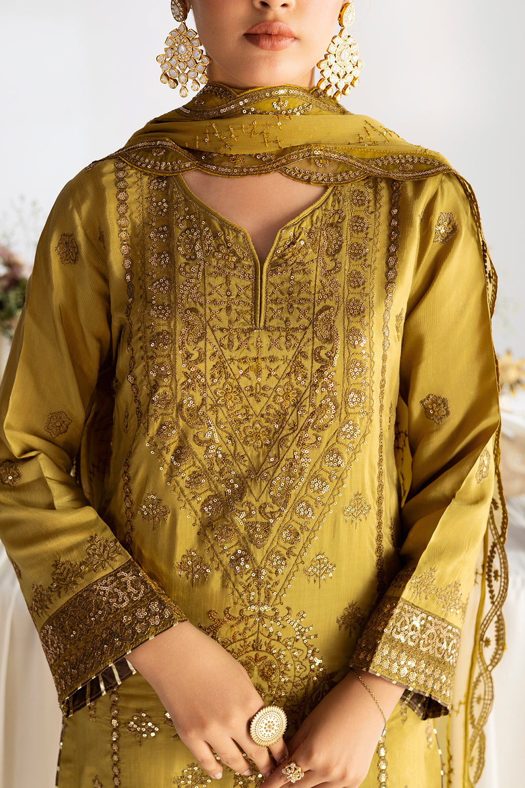 Ramsha | Aangan Luxury Raw silk | AA-102 - House Of Hania