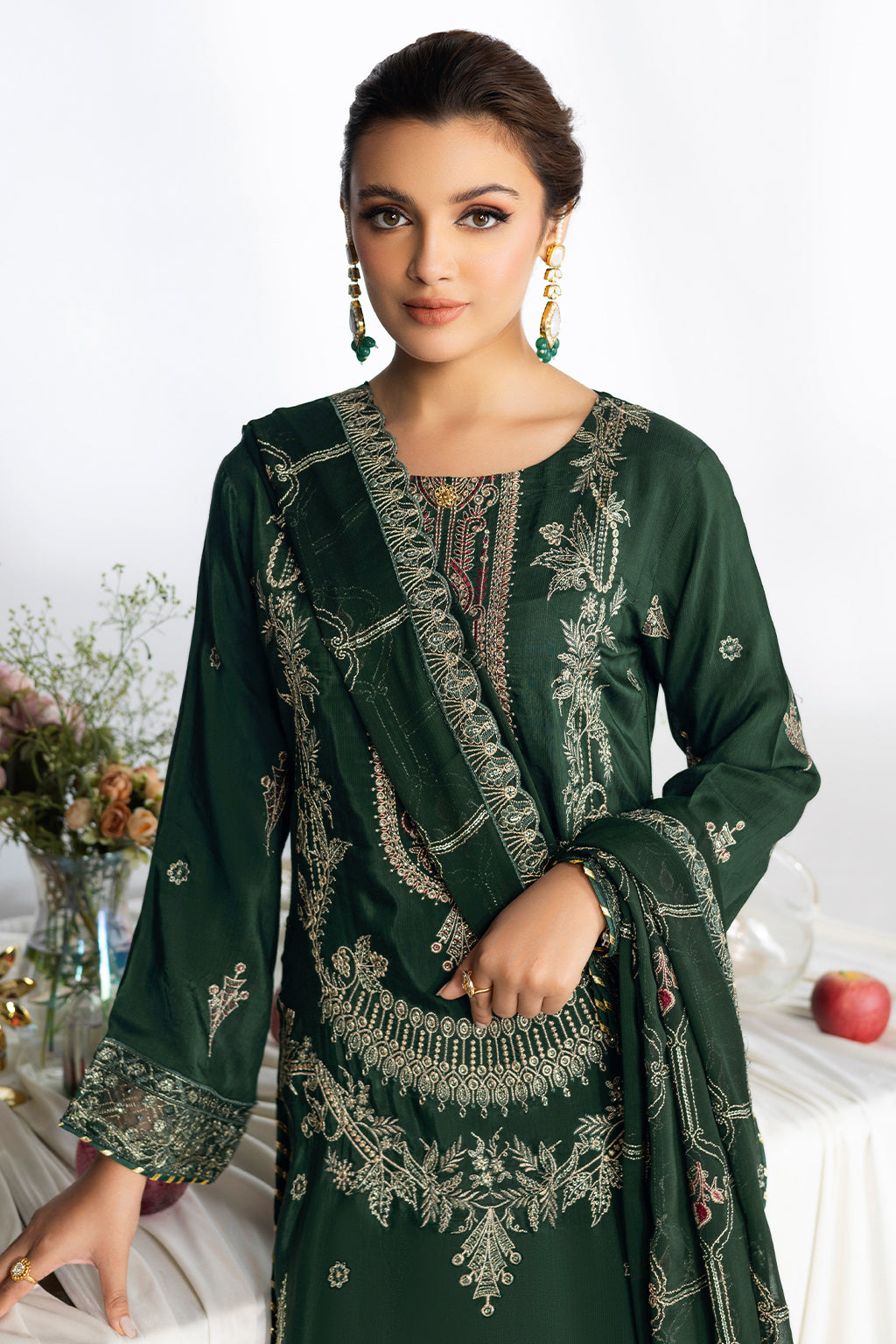 Ramsha | Aangan Luxury Raw silk | AA-107 - House Of Hania