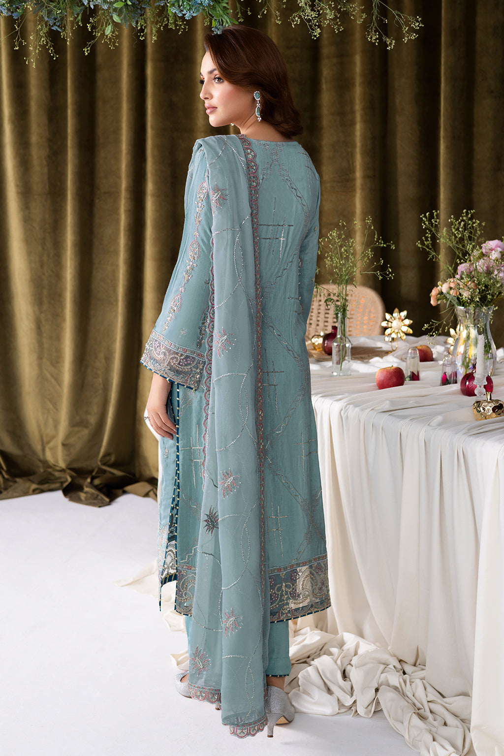 Ramsha | Aangan Luxury Raw silk | AA-109 - House Of Hania