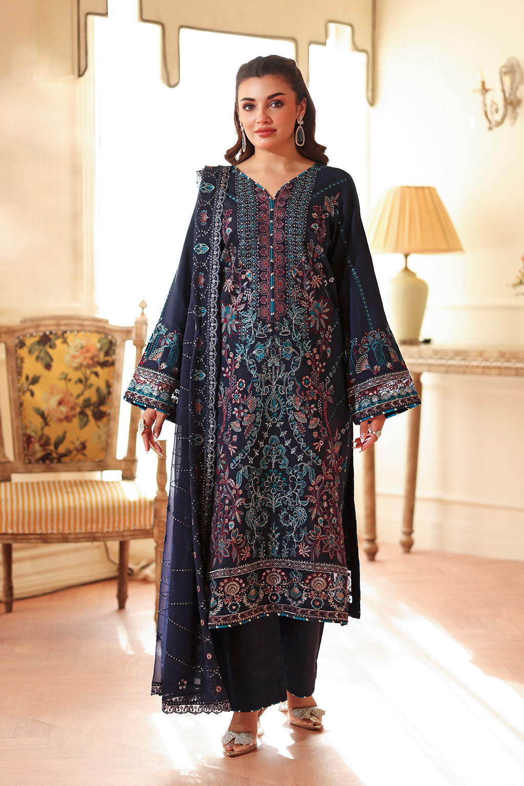 Ramsha | Aangan Luxury Raw silk | AA-201 - House Of Hania