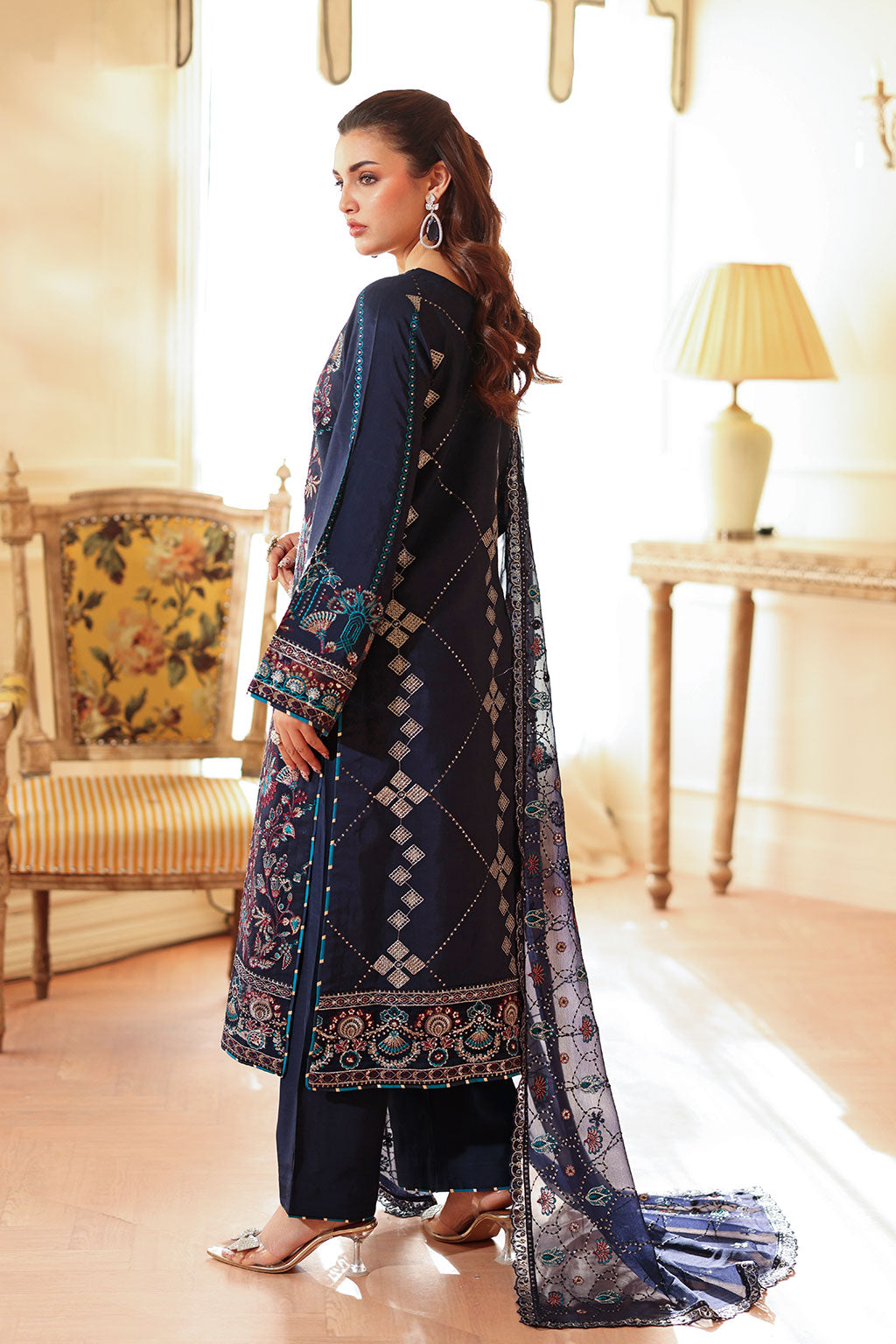 Ramsha | Aangan Luxury Raw silk | AA-201 - House Of Hania