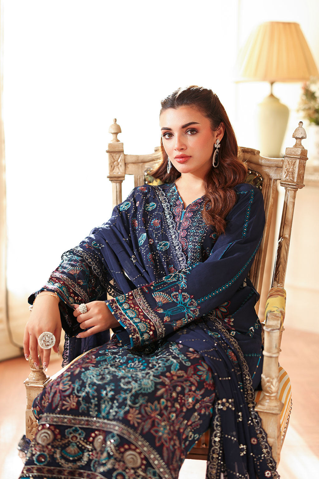 Ramsha | Aangan Luxury Raw silk | AA-201 - House Of Hania