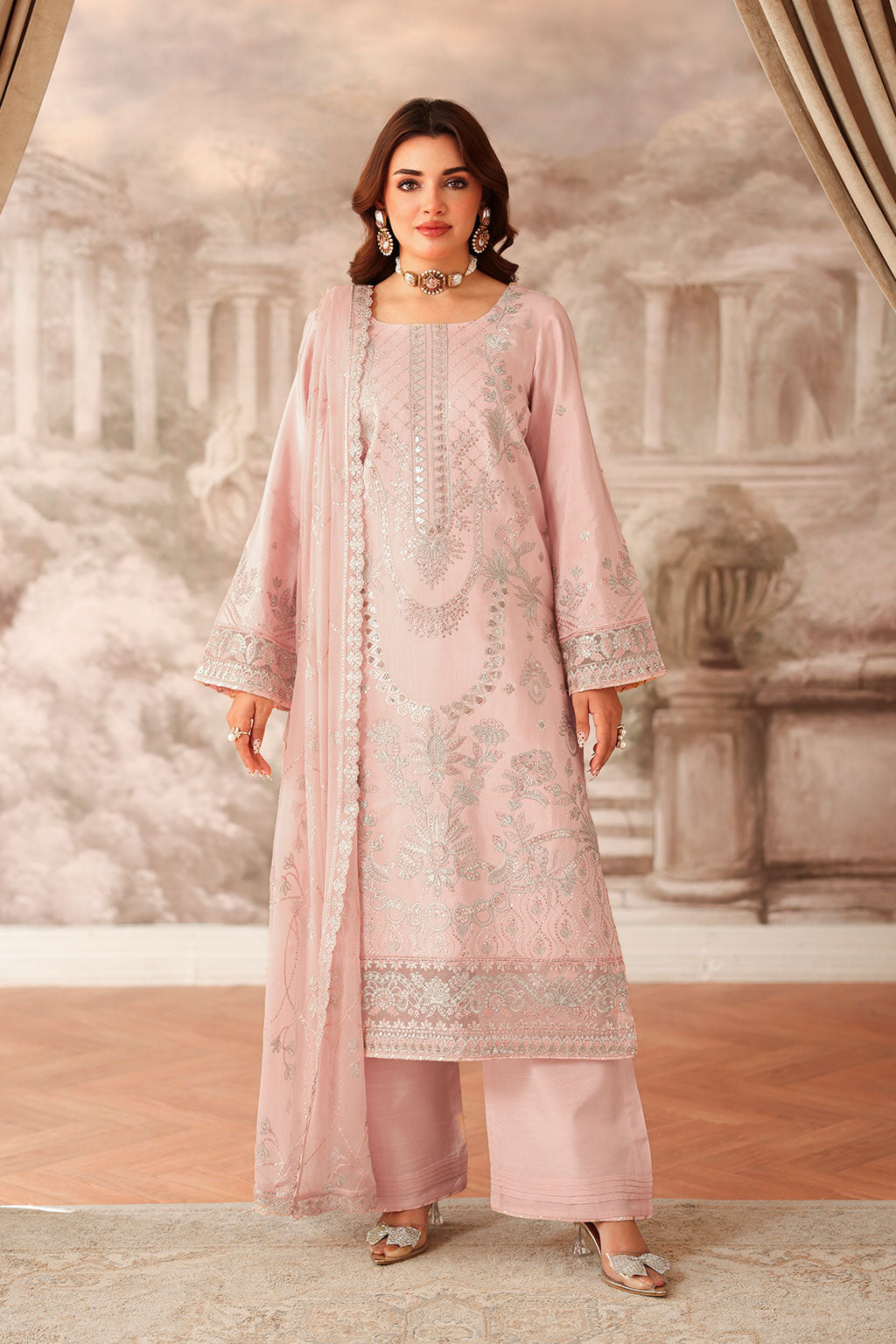 Ramsha | Aangan Luxury Raw silk | AA-202 - House Of Hania