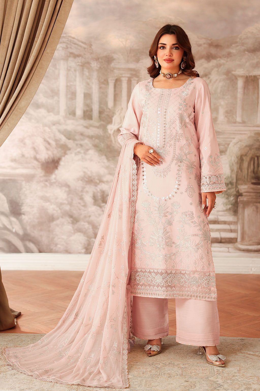 Ramsha | Aangan Luxury Raw silk | AA-202 - House Of Hania