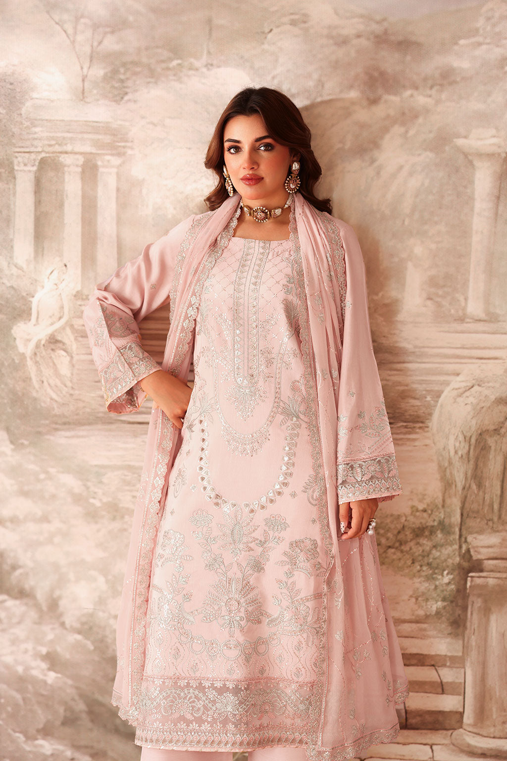 Ramsha | Aangan Luxury Raw silk | AA-202 - House Of Hania