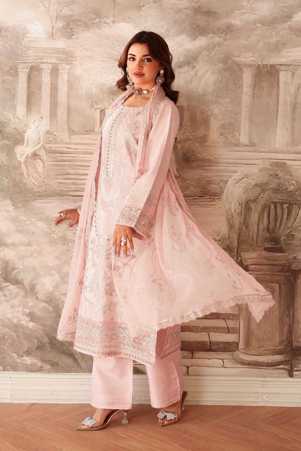 Ramsha | Aangan Luxury Raw silk | AA-202 - House Of Hania