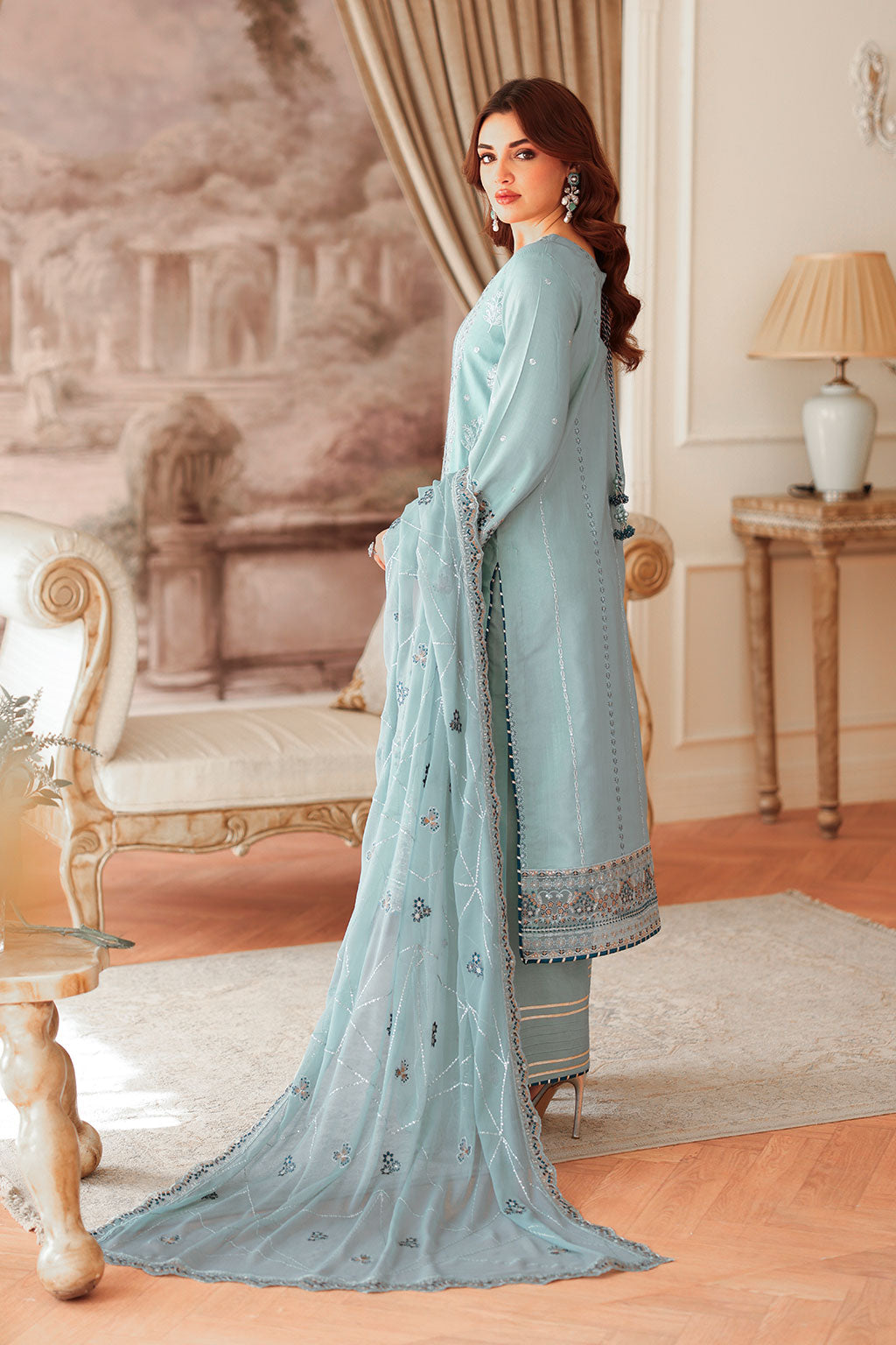 Ramsha | Aangan Luxury Raw silk | AA-204 - House Of Hania