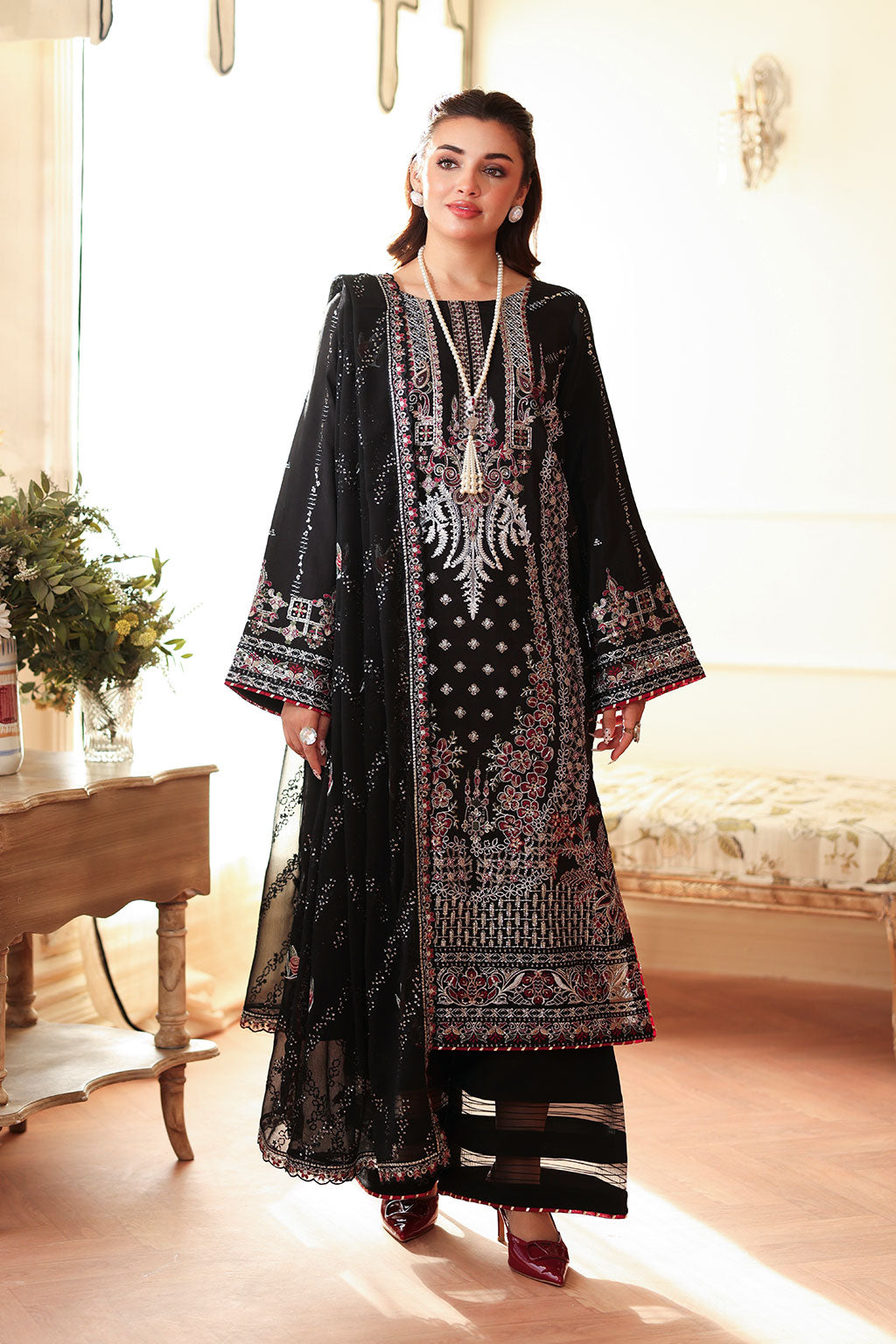 Ramsha | Aangan Luxury Raw silk | AA-206 - House Of Hania