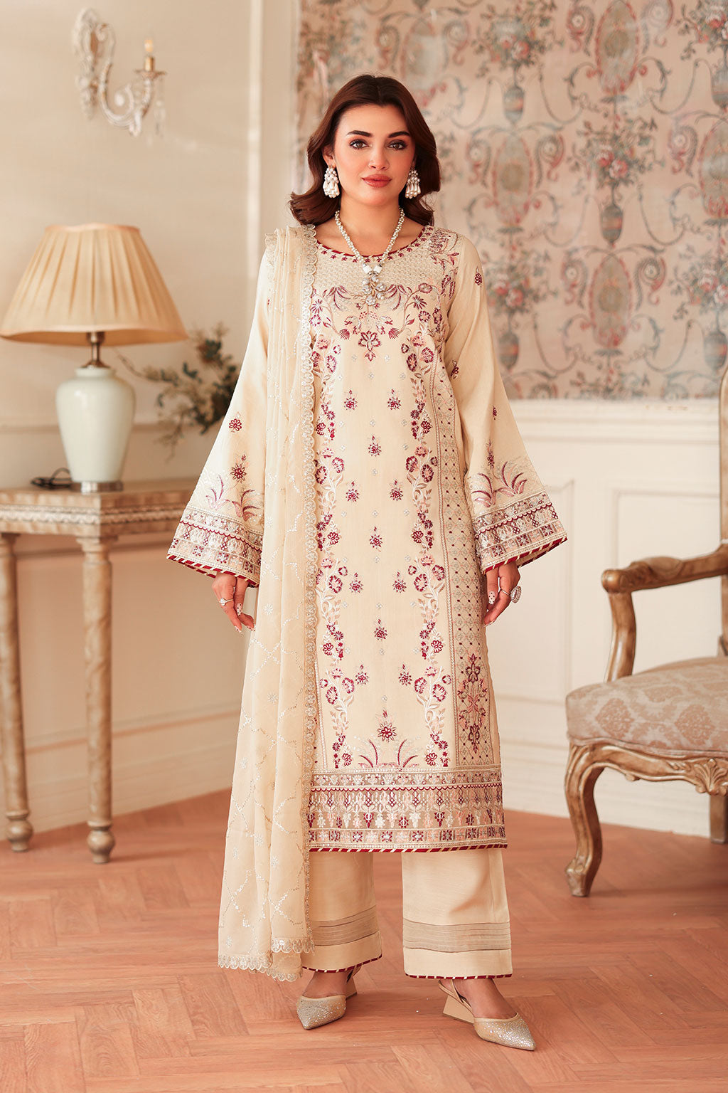 Ramsha | Aangan Luxury Raw silk | AA-207 - House Of Hania