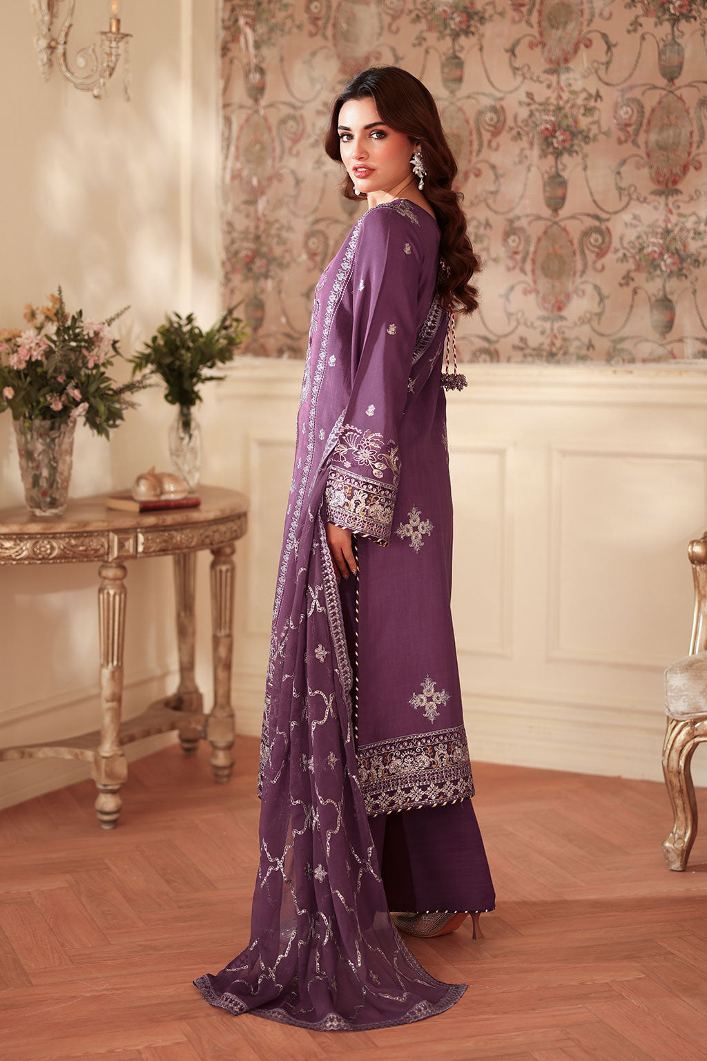 Ramsha | Aangan Luxury Raw silk | AA-208 - House Of Hania