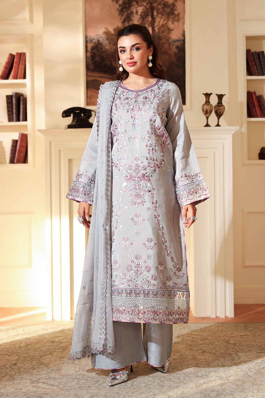 Ramsha | Aangan Luxury Raw silk | AA-209 - House Of Hania