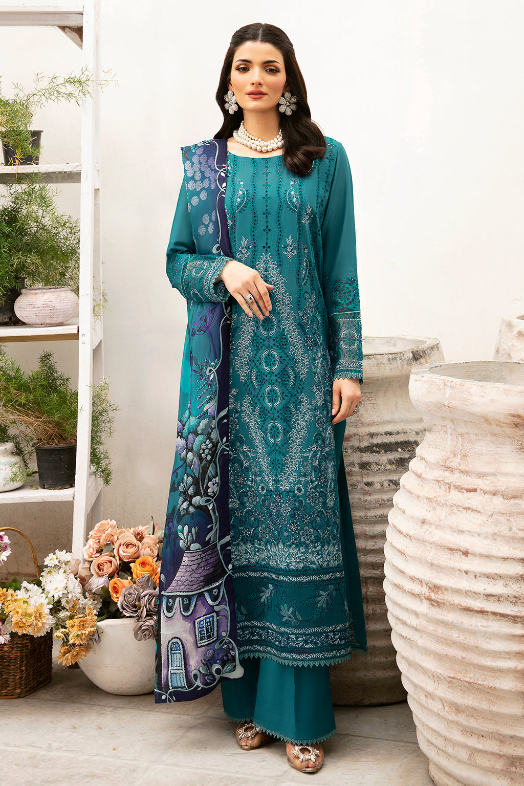 Ramsha | Andaaz Lawn Collection | Z-902 - House Of Hania