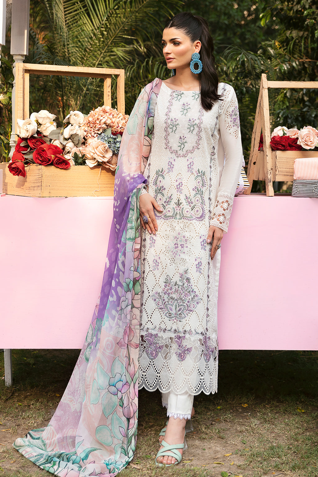 Ramsha | Andaaz Lawn Collection | Z-908 - House Of Hania