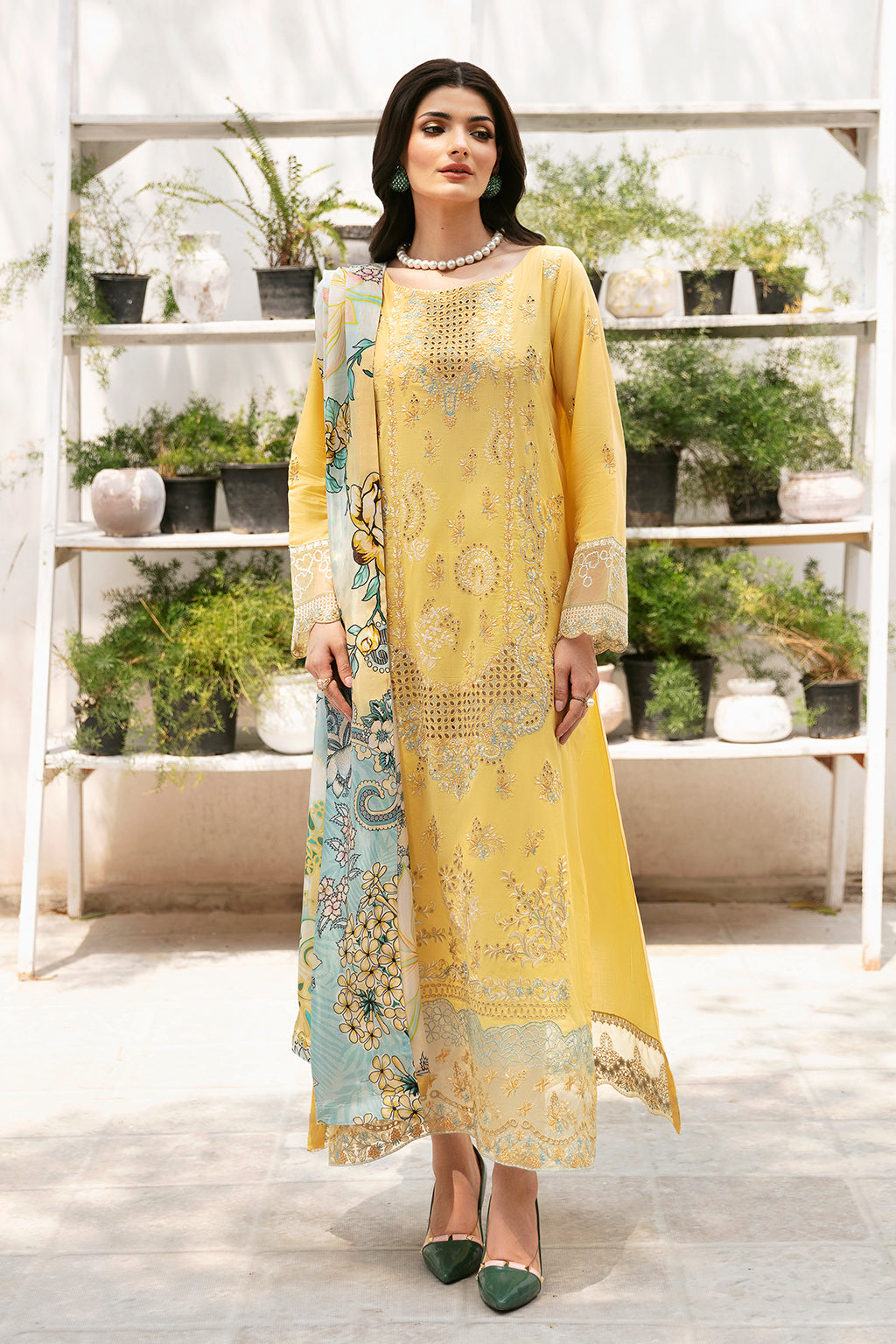 Ramsha | Andaaz Lawn Collection | Z-910 - House Of Hania