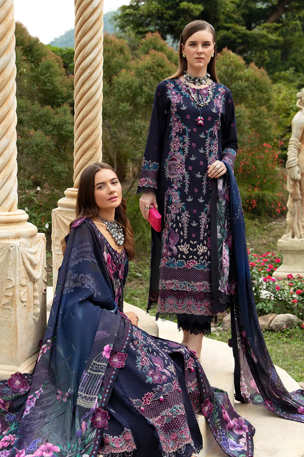 Ramsha | Andaz Collection | Deep Blue - House Of Hania