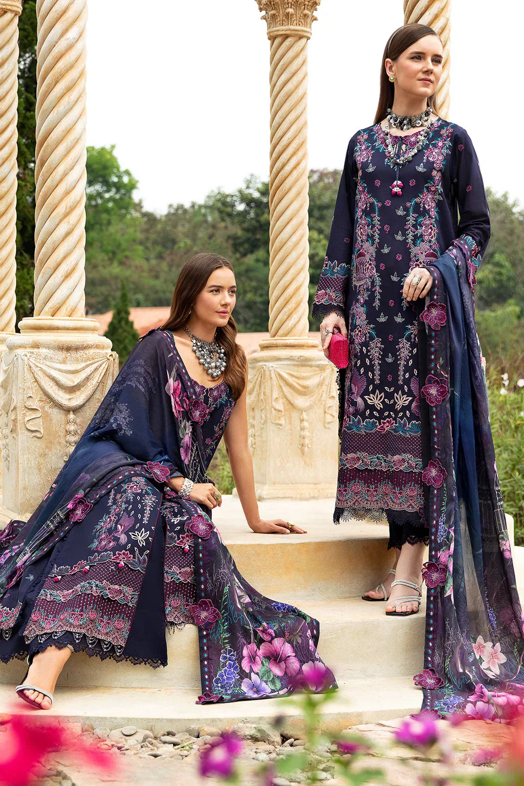 Ramsha | Andaz Collection | Deep Blue - House Of Hania