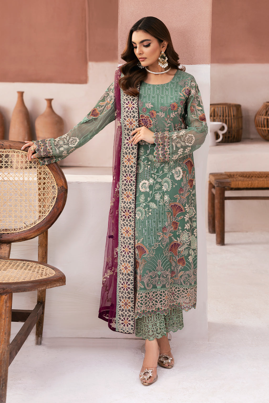 Ramsha | Arzoo Chiffon | U-103 - House Of Hania