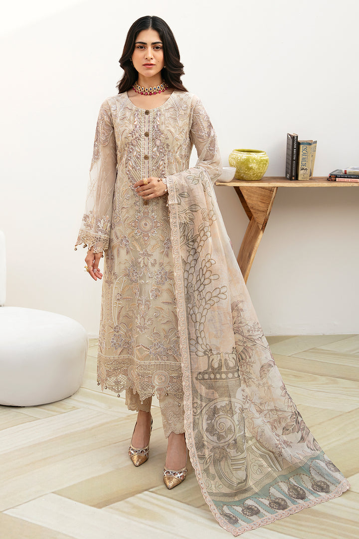 Ramsha | Chevron Chiffon Collection | A-802 - House Of Hania