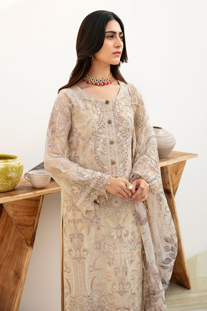 Ramsha | Chevron Chiffon Collection | A-802 - House Of Hania