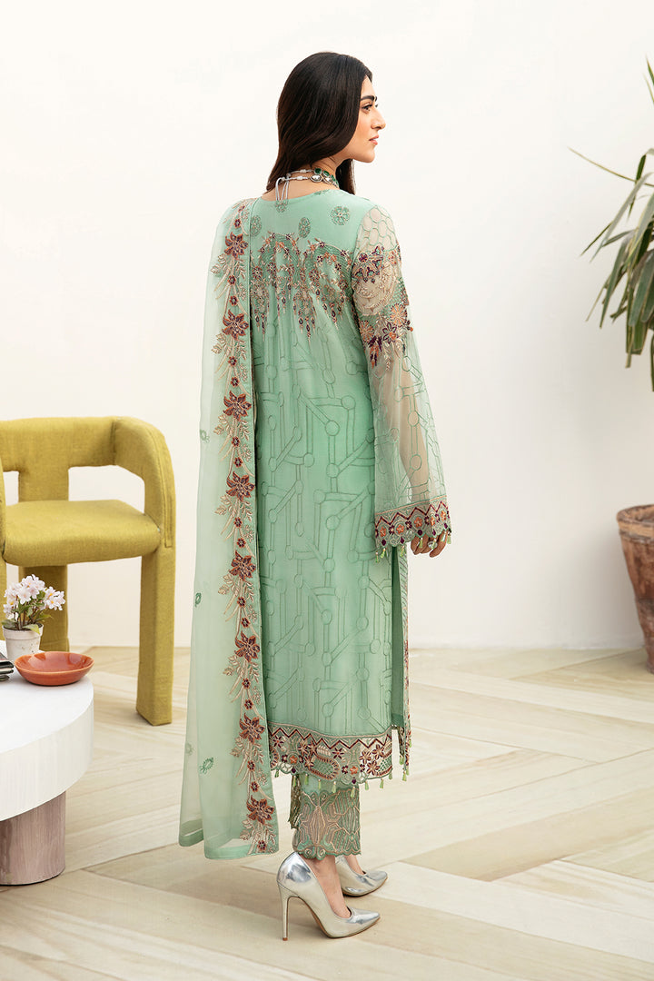 Ramsha | Chevron Chiffon Collection | A-804 - House Of Hania