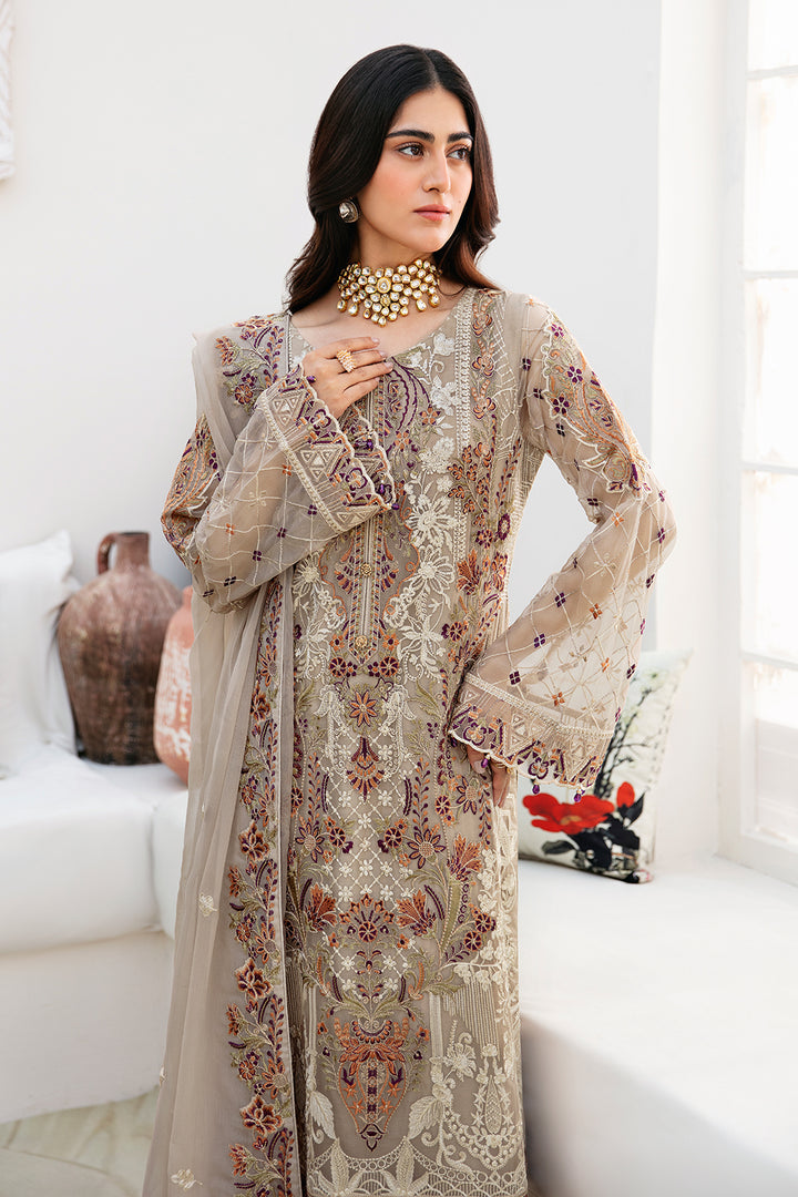Ramsha | Chevron Chiffon Collection | A-806 - House Of Hania