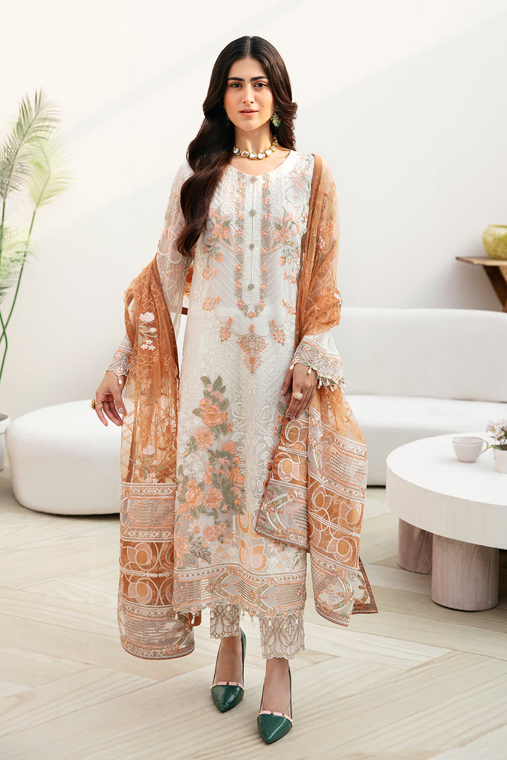 Ramsha | Chevron Chiffon Collection | A-808 - House Of Hania