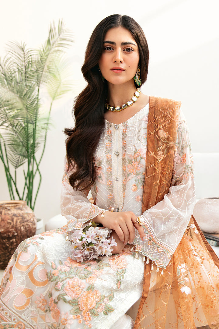 Ramsha | Chevron Chiffon Collection | A-808 - House Of Hania