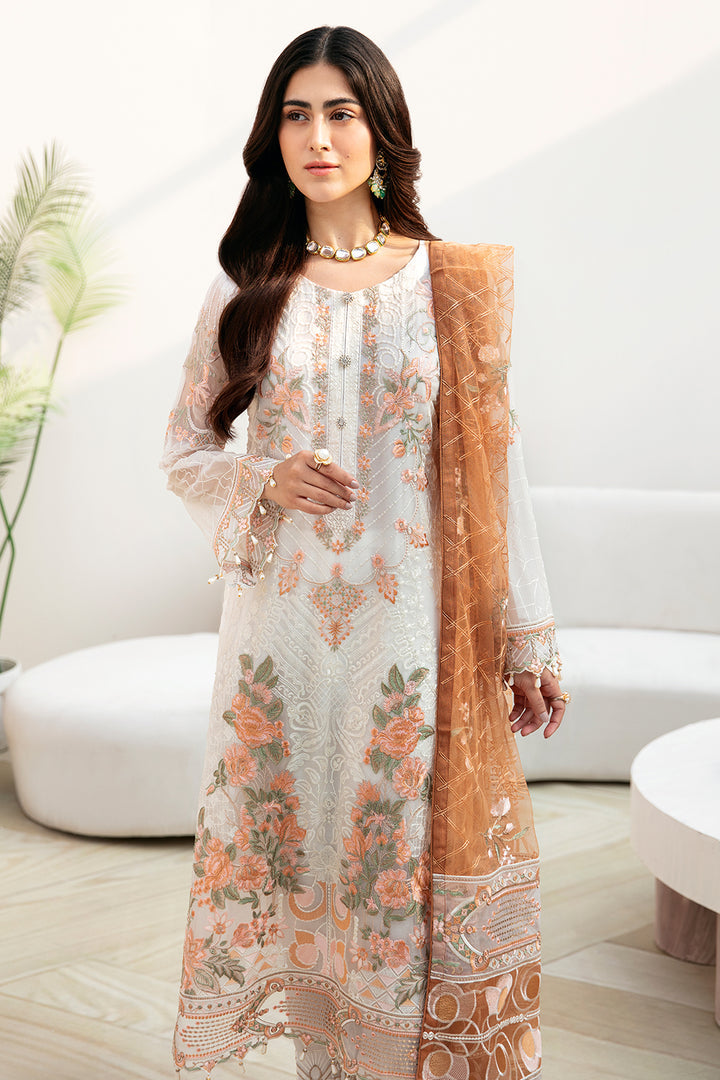 Ramsha | Chevron Chiffon Collection | A-808 - House Of Hania