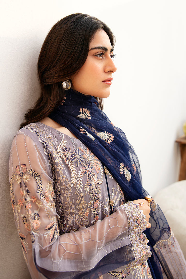 Ramsha | Chevron Chiffon Collection | A-809 - House Of Hania