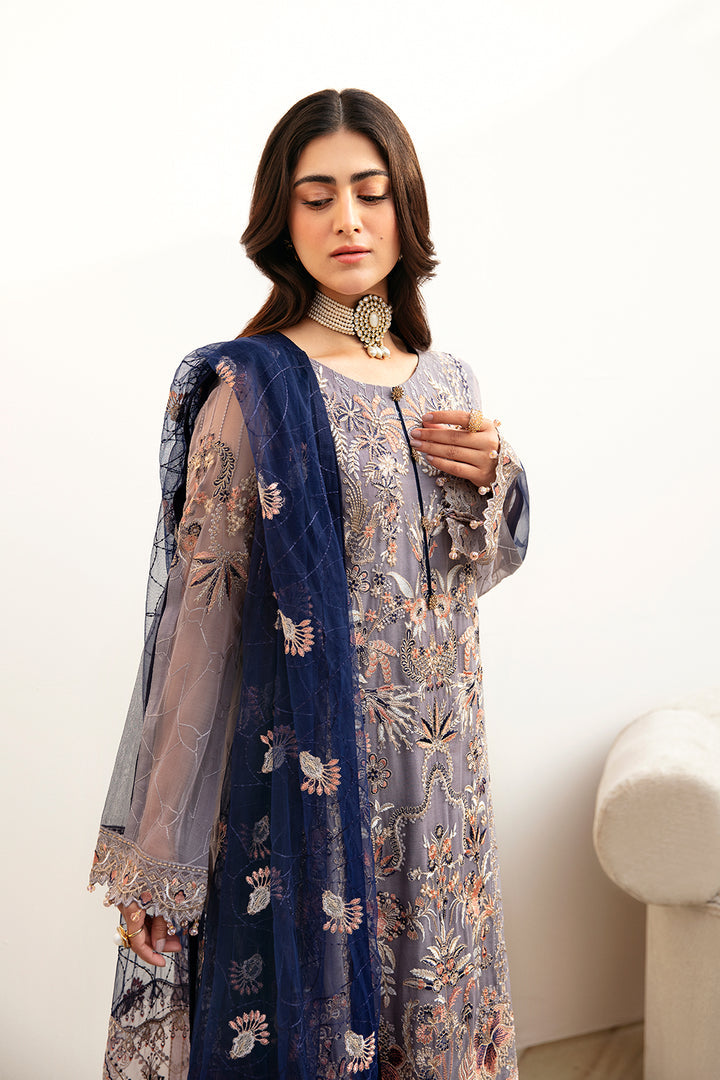 Ramsha | Chevron Chiffon Collection | A-809 - House Of Hania